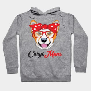 'Hanging With Corgi Mom' Adorable Corgis Dog Hoodie